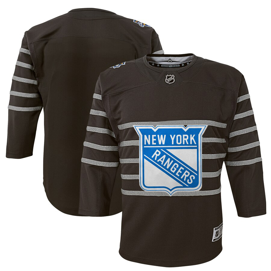 Cheap Youth New York Rangers Gray 2020 NHL All-Star Game Premier Jersey